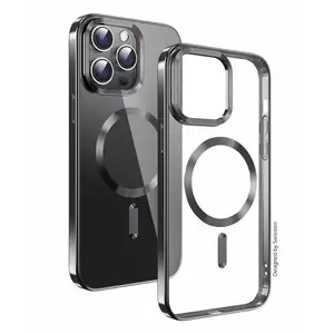 Protective phone case SWISSTEN Clear Jelly Magstick Metallic for Apple iPhone 13