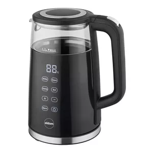 Electric kettle ELDOM 1.7 L 2200 W Black Transparent