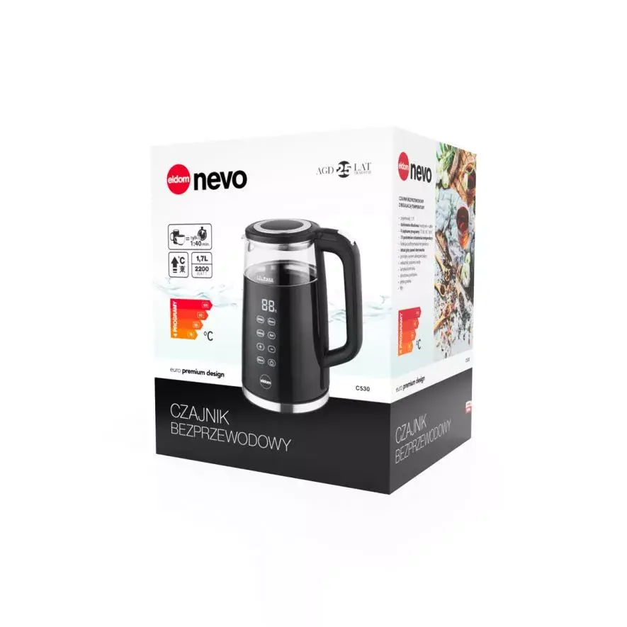 Electric kettle ELDOM 1.7 L 2200 W C530 Photo 9