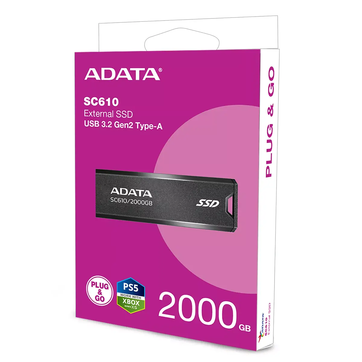 ADATA SC610 2TB USB Type-A 3.2 Gen 2 flash drive Photo 12