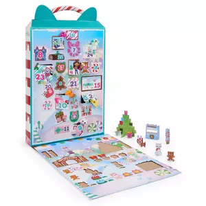 Gabby's Dollhouse , Advent Calendar 2023, 24 Surprise Toys with Figures, Stickers & Dollhouse Accessories, Kids Toys for Girls & Boys Ages 3+