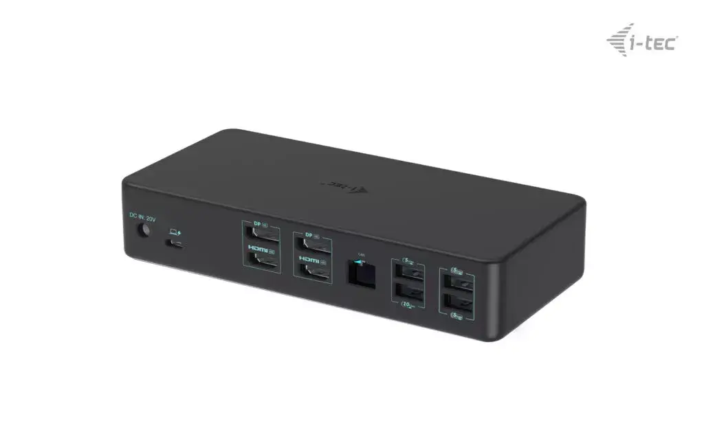 Док-станция i-tec USB 3.0 / USB-C / Thunderbolt 3 Professional Dual 4K Photo 3