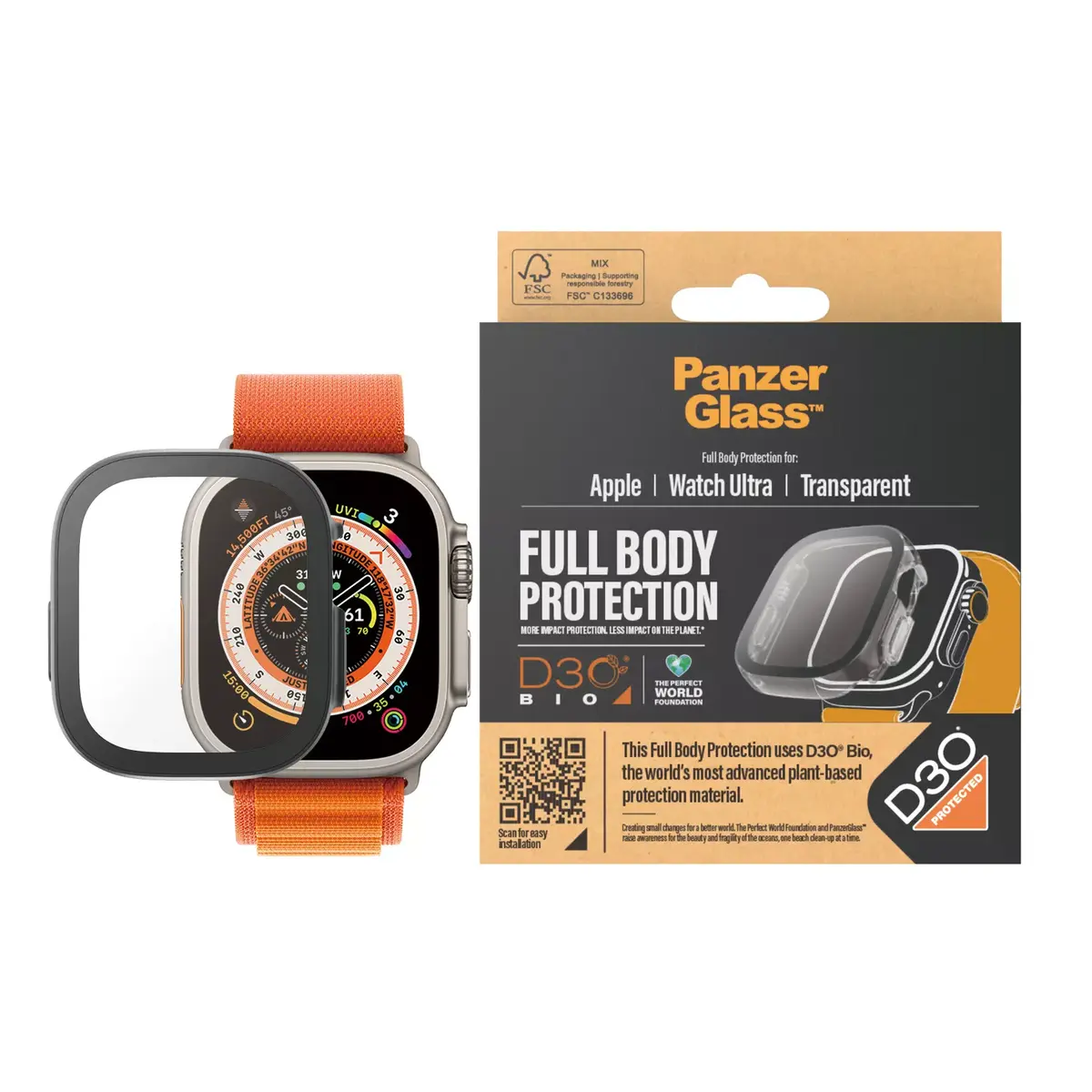 Защитное стекло PanzerGlass Apple Watch Ultra 49mm Photo 4