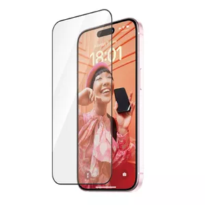 PanzerGlass ® Re:fresh Защитное стекло iPhone 15 Ultra-Wide Fit EasyAligner Ударопрочное Прозрачное