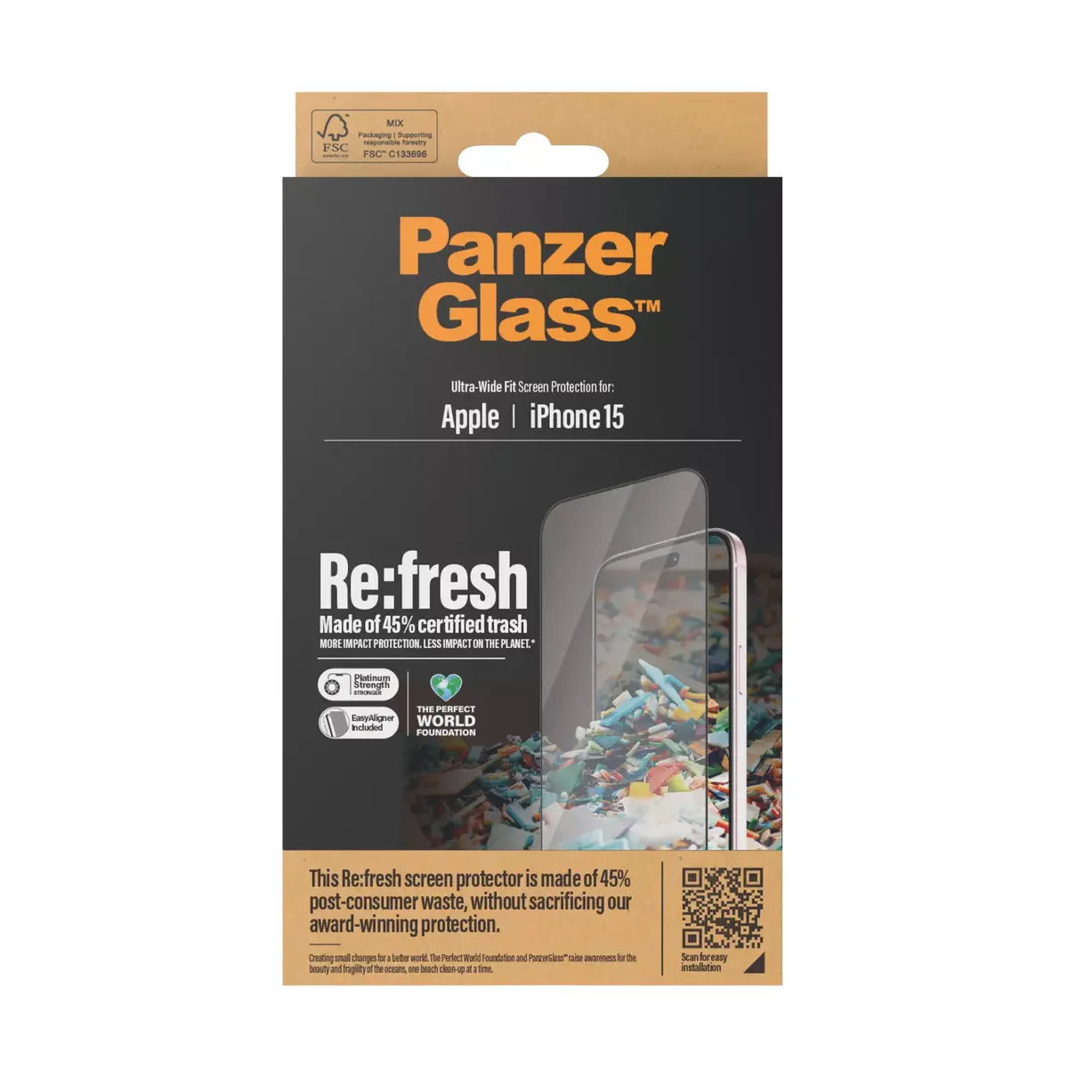 Защитное стекло PanzerGlass ® iPhone 15 Photo 3