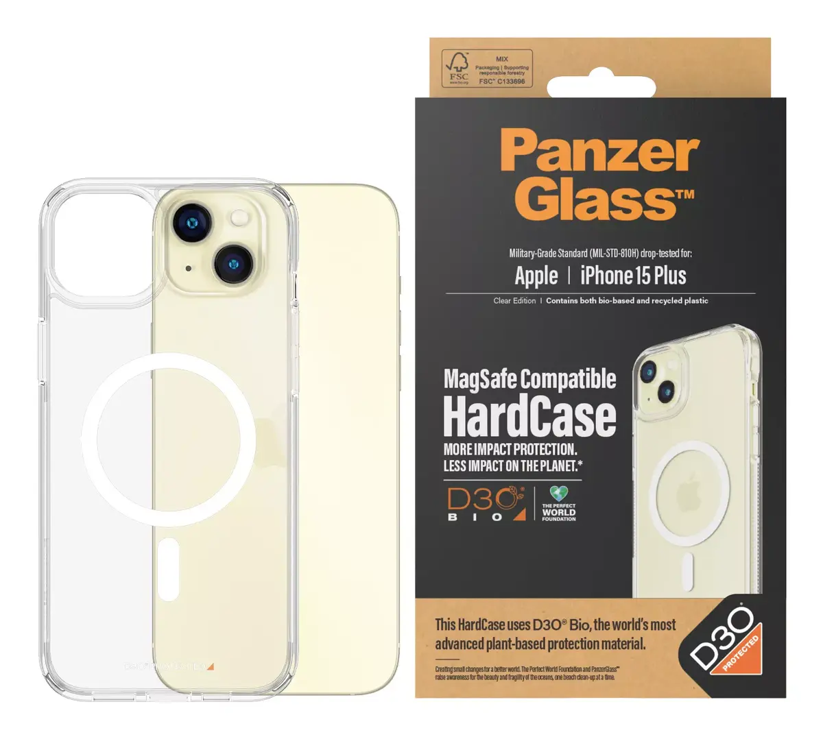 PanzerGlass HardCase MagSafe for iPhone 15 Plus Photo 3