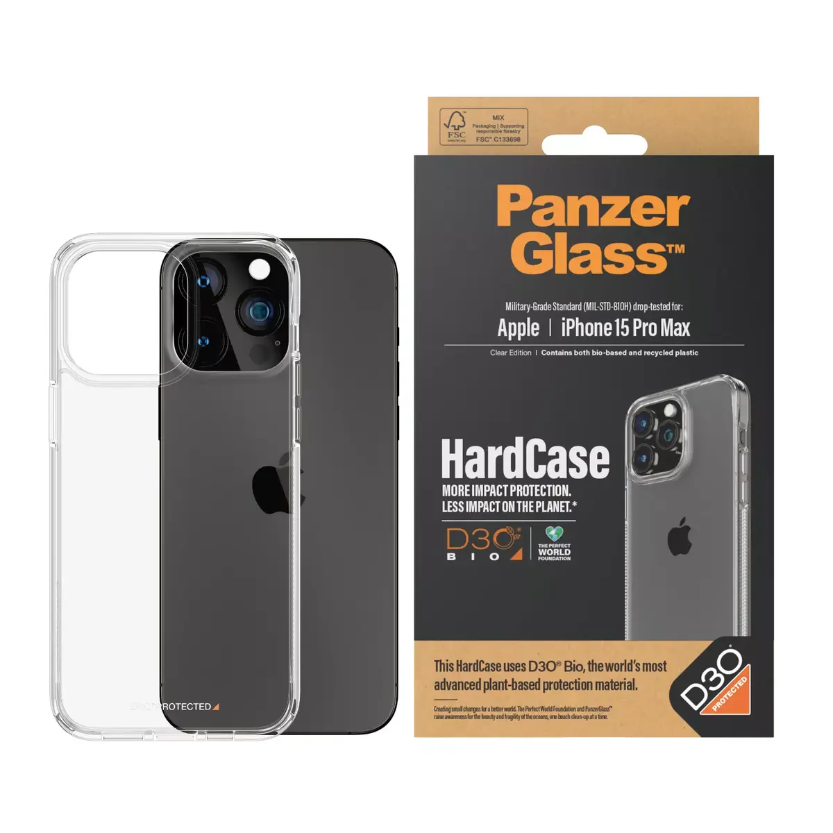 Чехол HardCase PanzerGlass iPhone 15 Pro Max Photo 2