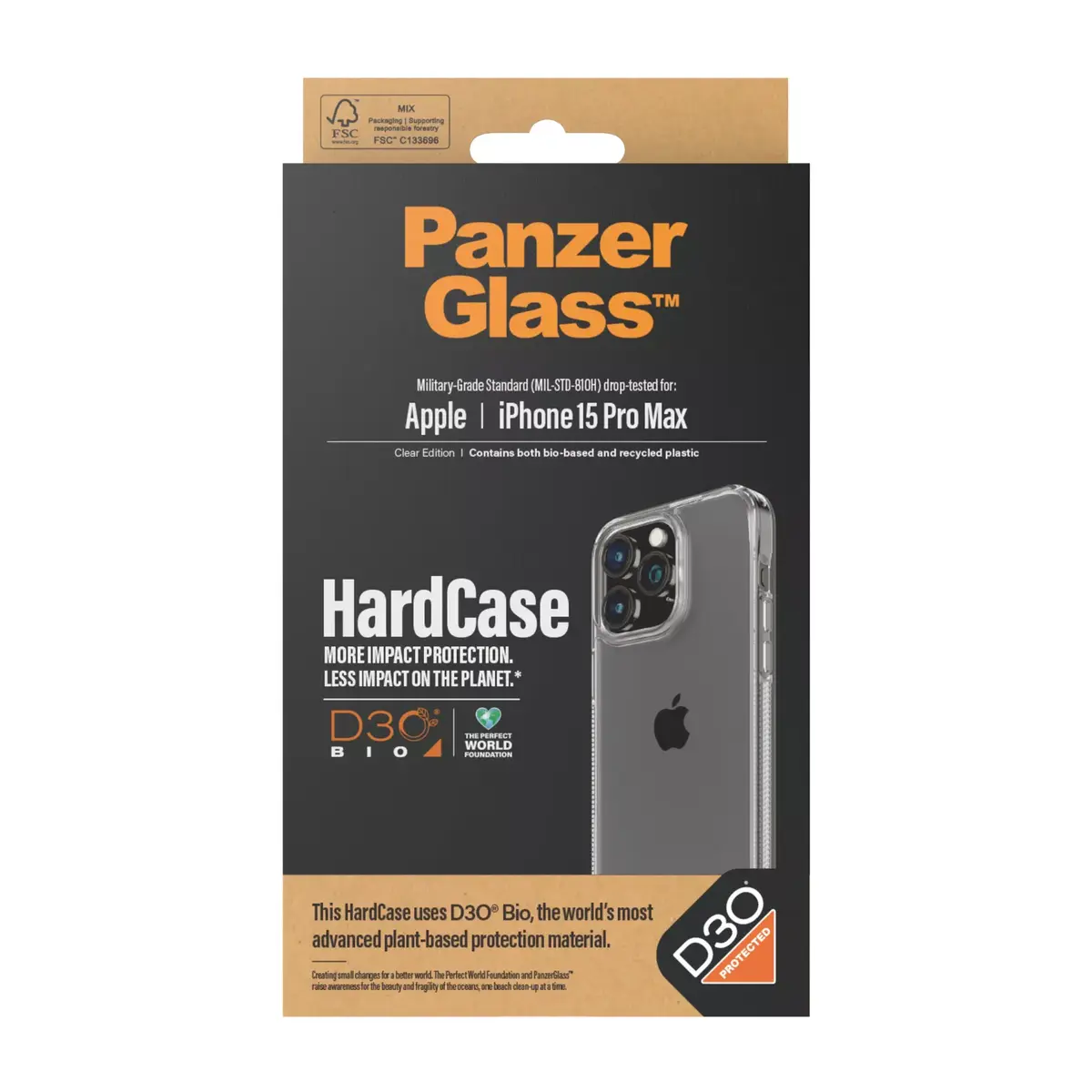 Чехол HardCase PanzerGlass iPhone 15 Pro Max Photo 3