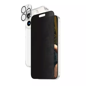 PanzerGlass Privacy 3-in-1 Pack iPhone 15 Pro Ударопрочное Закаленное Стекло