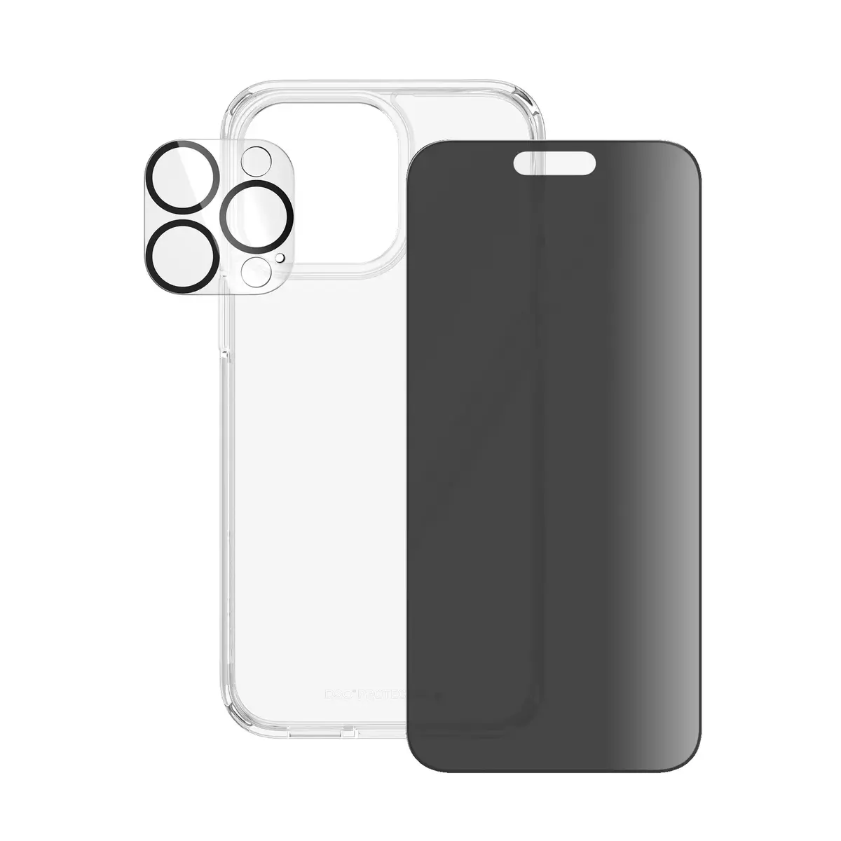 PanzerGlass ® Privacy 3-in-1 Pack iPhone 15 Pro Max Photo 4