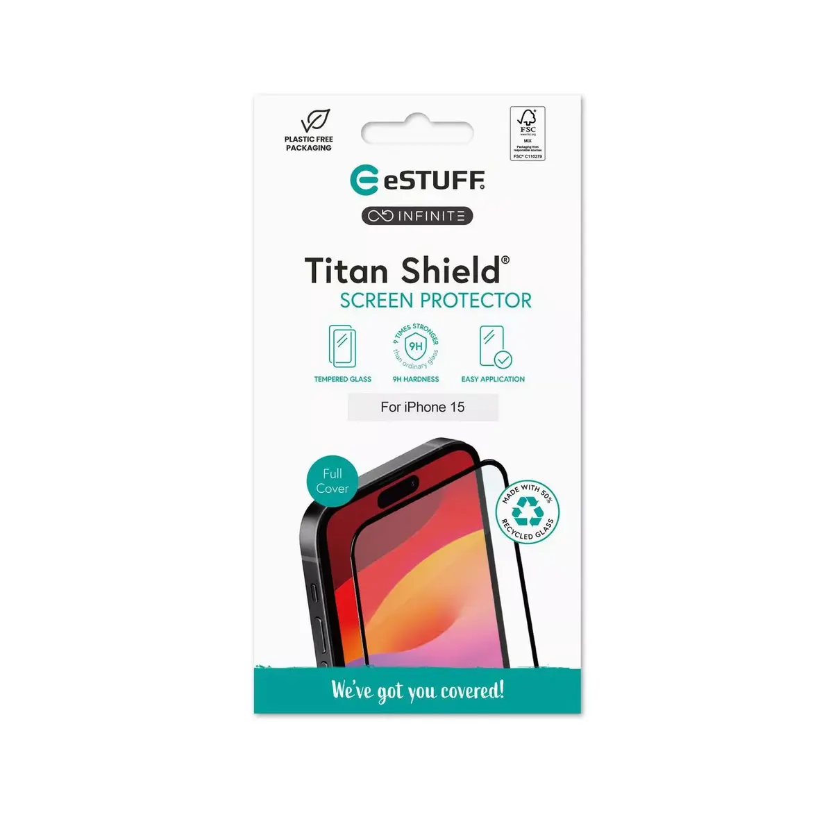 Screen protector eSTUFF ES501401 Apple iPhone 15 Photo 3