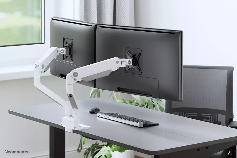Galda monitora statīvs Neomounts DS70S-950WH2 Photo 18