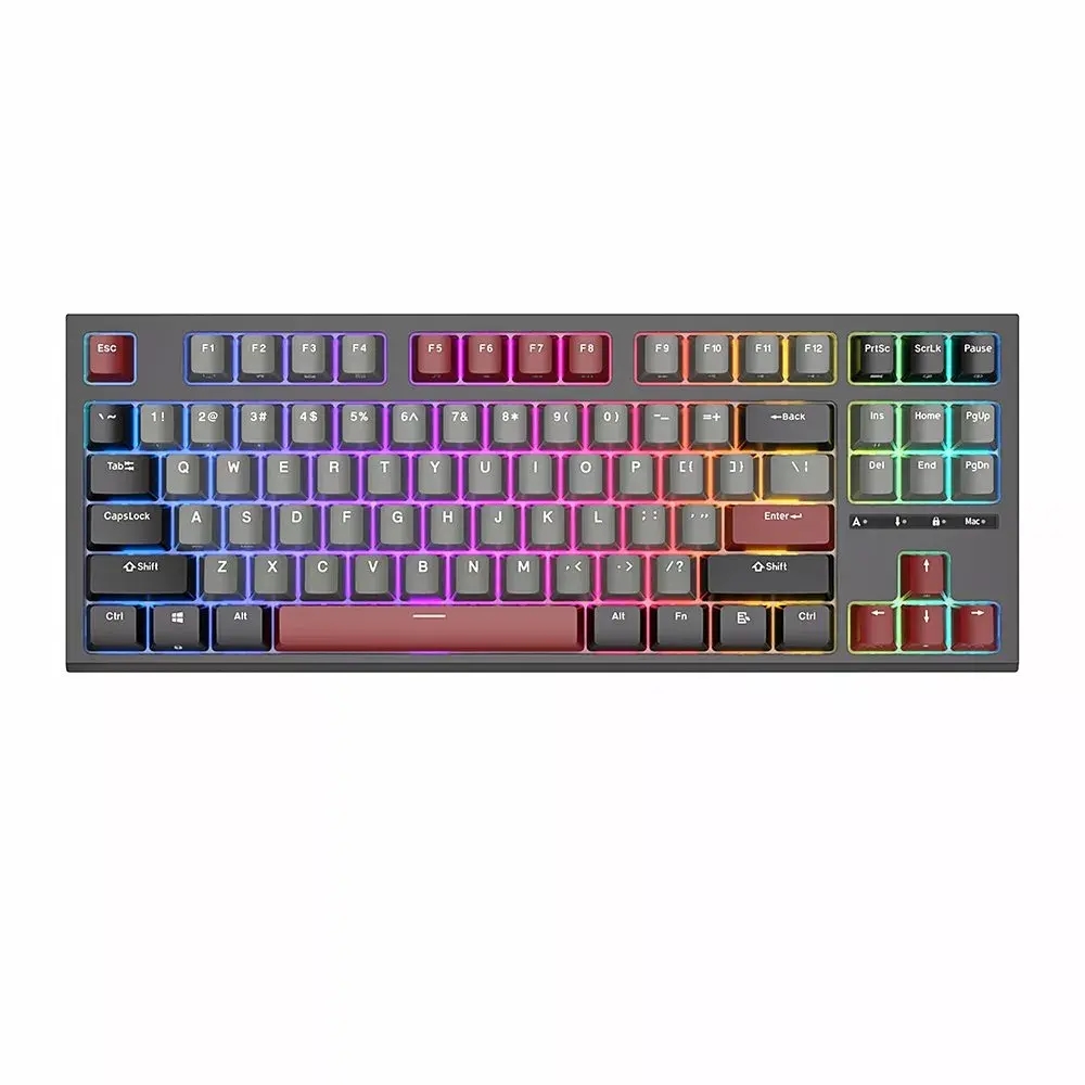 Royal Kludge RKR87 Mehāniskā Tastatūra Melna