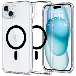 Vāks Spigen ACS06803 mobilā telefona apvalks 15.5 cm 6.1 collas Melns Caurspīdīgs