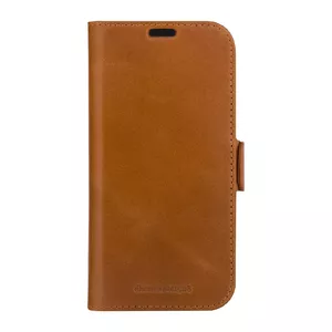 Футляр‑книжка dbramante1928 Copenhagen для iPhone 15 Pro — Tan, 3 кармана для карт, однотонный коричневый