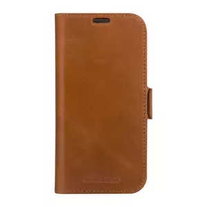 Folio phone case dbramante1928 Copenhagen for iPhone 15, tan, 3 card pockets