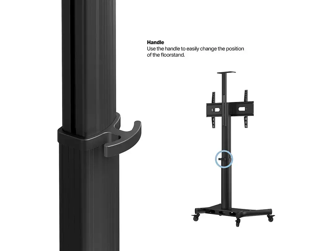 Multibrackets M Motorized Public Floorstand Single Pillar 170 HD Photo 13