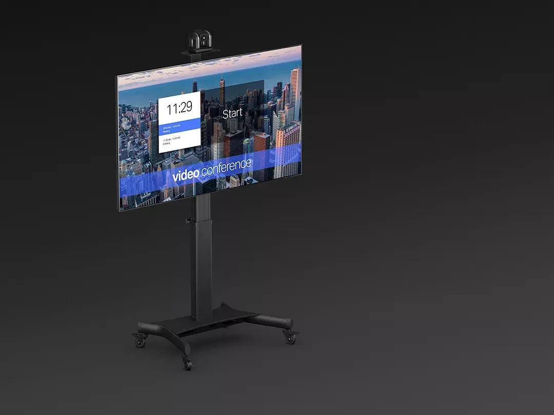 Multibrackets M Motorized Public Floorstand Single Pillar 170 HD Photo 18