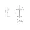Multibrackets M Motorized Public Floorstand Single Pillar 170 HD Photo 22