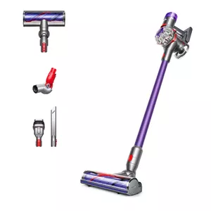 Dyson V8 Origin handheld vacuum Purple, Silver Bagless