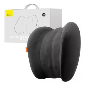 Car lumbar support Baseus ComfortRide C20036402111-01 — black, cooling mesh surface