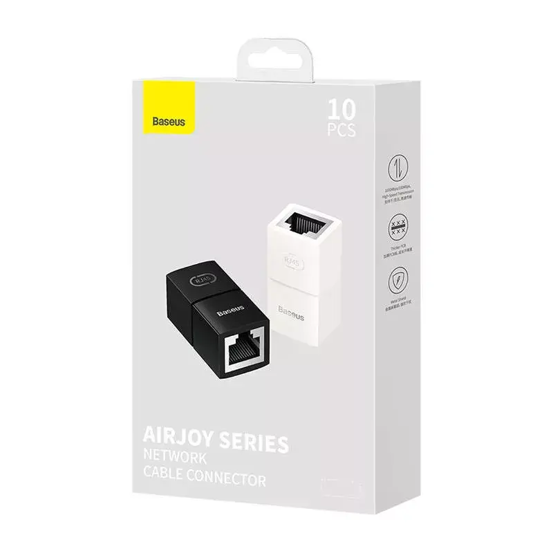 Baseus AirJoy Series разъём кабельный — 10 шт., белый Photo 9