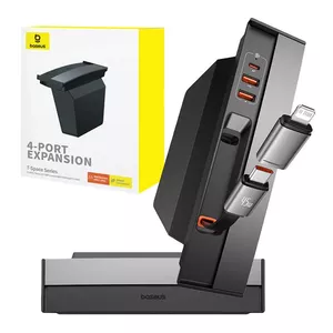 Baseus Hub T-Space USB Type-C Hubs 45W Power Delivery 1m Kabelis