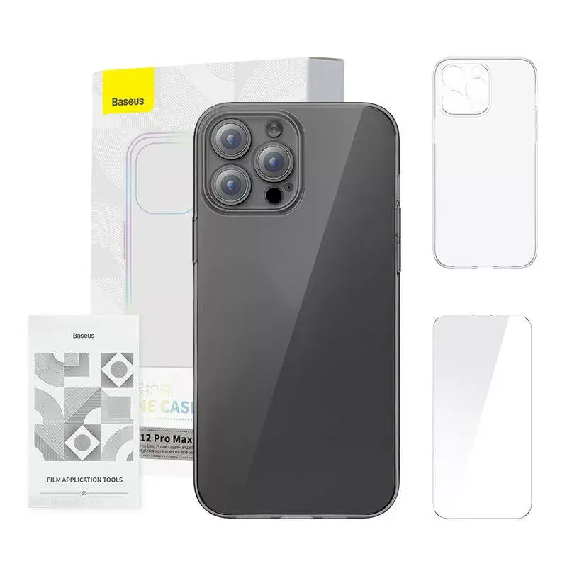 Baseus Crystal Clear tālruņa vāciņš 12