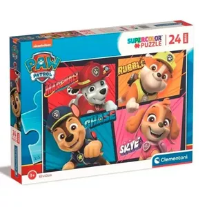 Пазл Clementoni Super Color Paw Patrol — 24 элемента, детский пазл