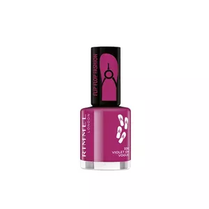 Nail polish Rimmel 60 Seconds Flip Flop 336 Violet en Vogue, 8 ml, fuchsia shade