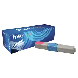 Тонер-картридж FREECOLOR C310M-FRC для принтеров OKI, пурпурный (Magenta), 1 шт., ~2000 стр.