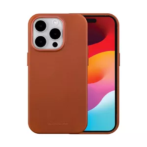 Чехол dbramante1928 Roskilde iPhone 15 Pro Tan Монохромный Красный
