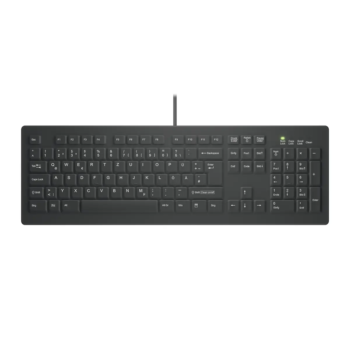 Medicīniskā tastatūra Cherry Active Key pilna