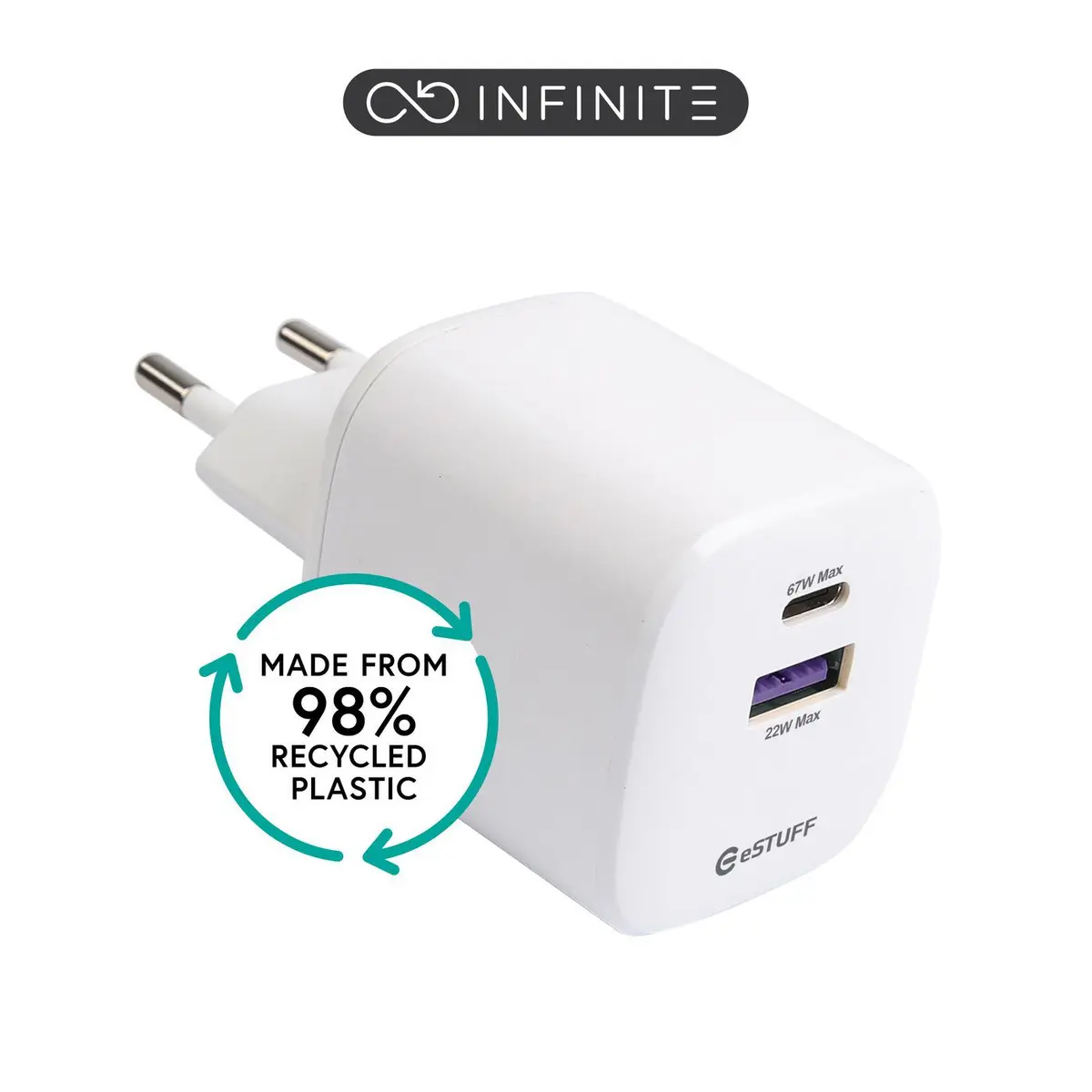 ESTUFF INFINITE ES637065 Universāls iekštelpu maiņstrāvas