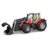 Игрушечный трактор BRUDER Massey Ferguson 7624 с погрузчиком Photo 3