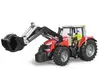 Игрушечный трактор BRUDER Massey Ferguson 7624 с погрузчиком Photo 5