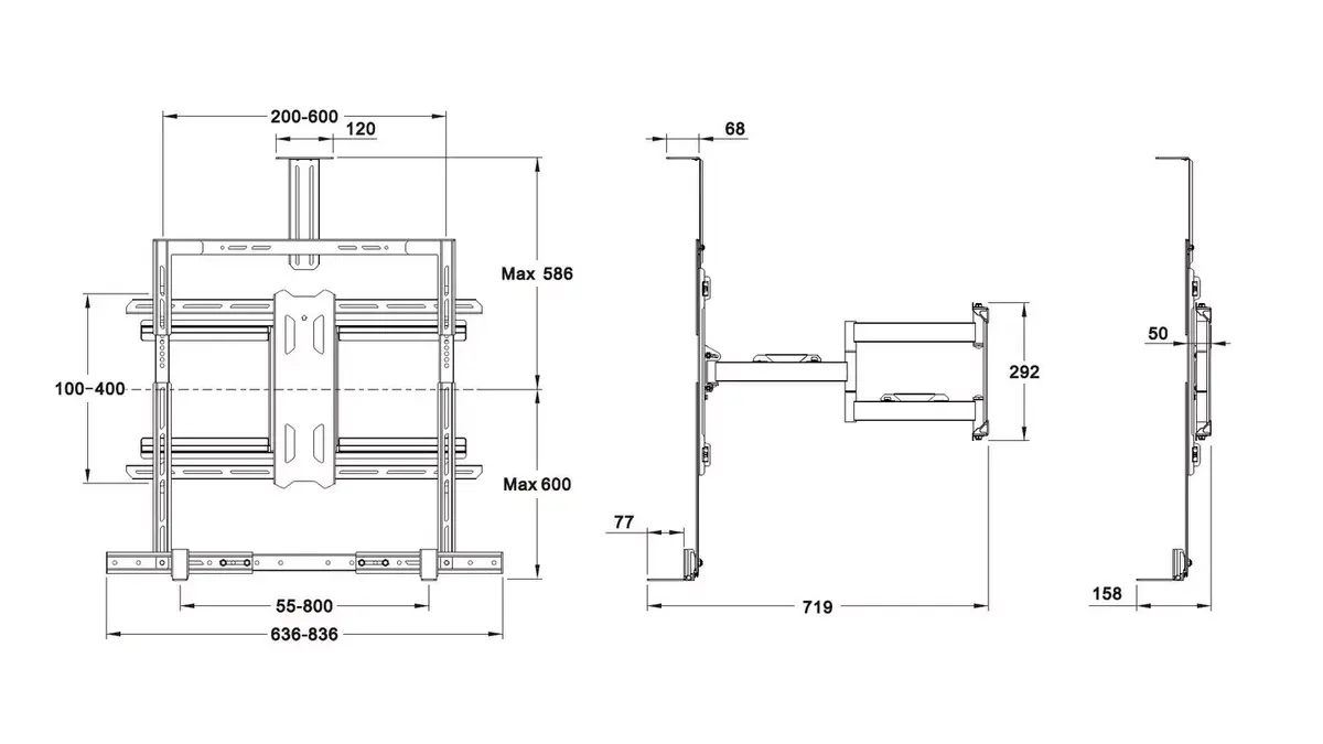 Multibrackets M Universal Flexarm Pro Photo 6