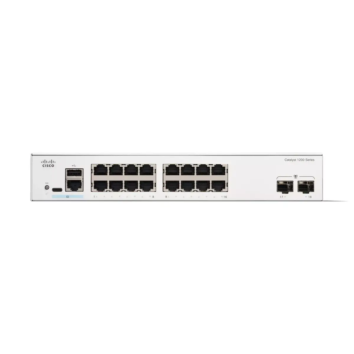 Pārvaldāms slēdzis Cisco Catalyst 1200-16T-2G Photo 2