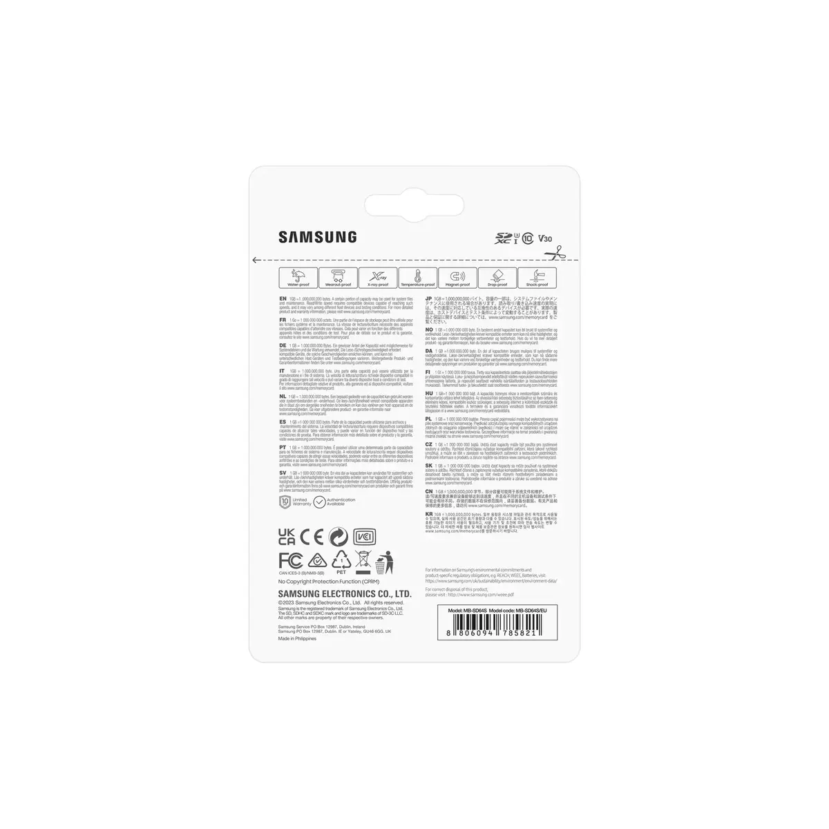 Флеш-карта Samsung 64ГБ MB-SD64S/EU Photo 6