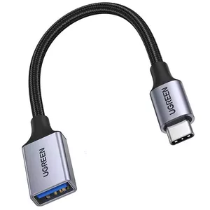 Переходник USB-C 3.0 на OTG UGREEN US378 (черный)