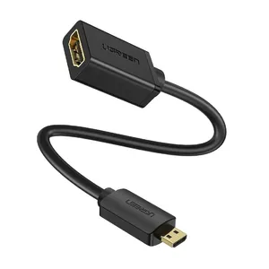 Adapteris UGREEN 20134 Micro HDMI uz HDMI, 20 cm (melns)