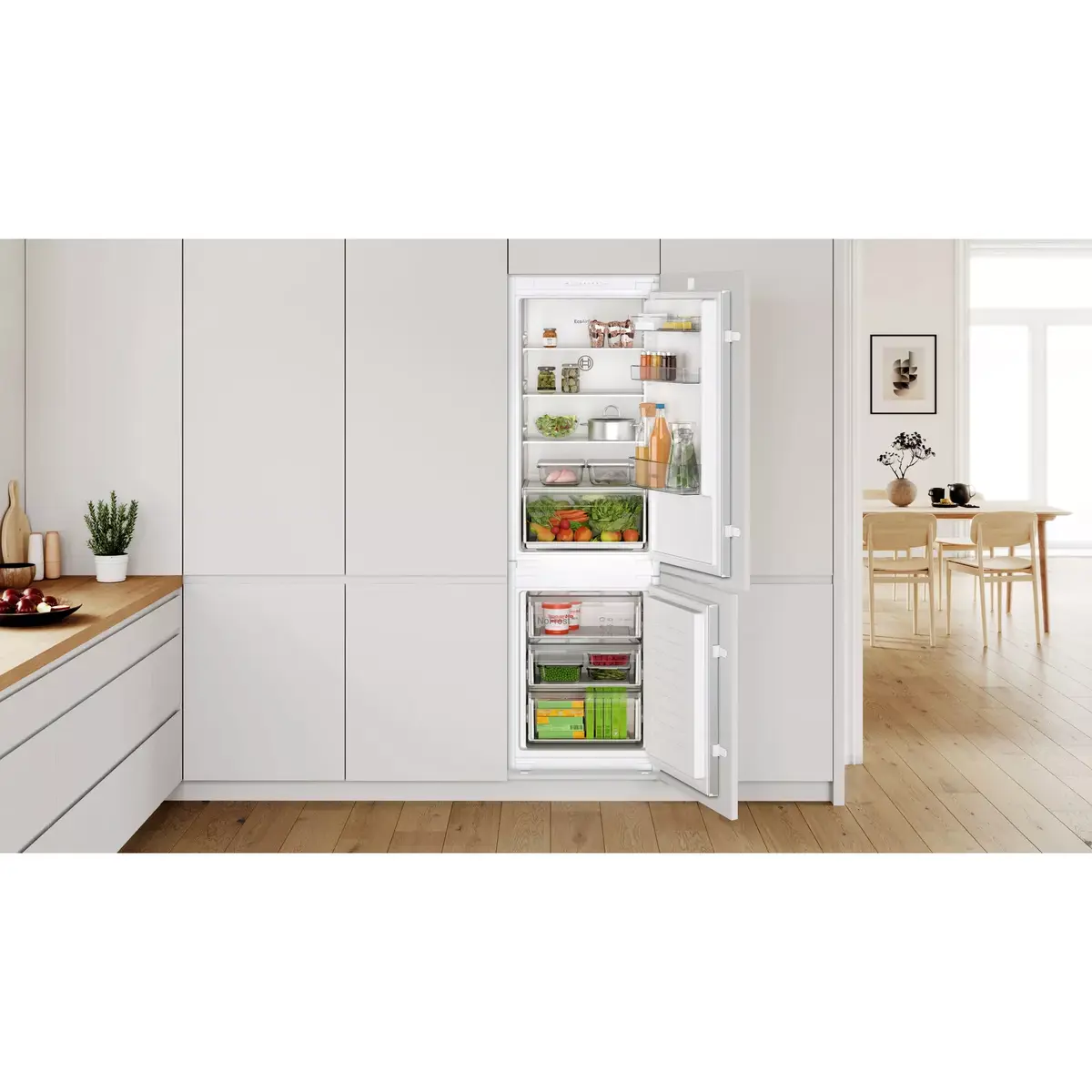 Bosch Serie 2 KIN86NSE0 iebūvējamais ledusskapis 260 L Photo 5