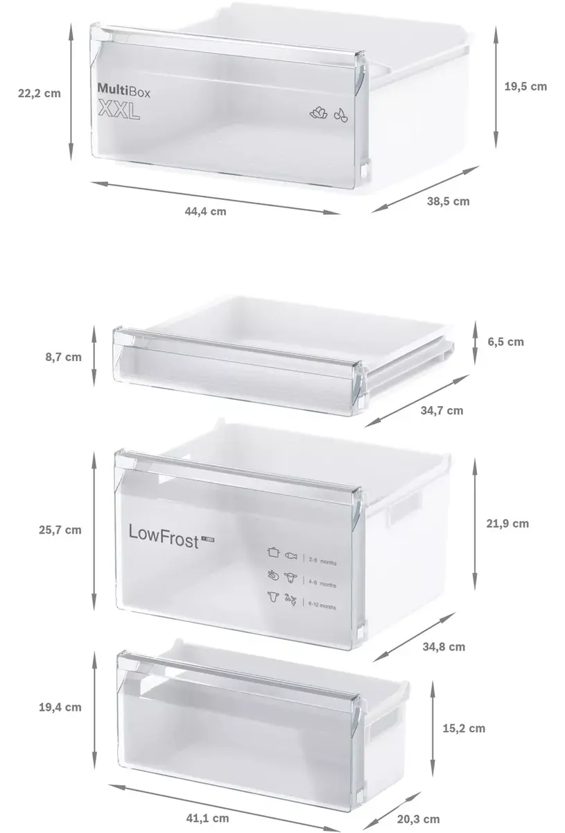 Bosch Serie 2 KIV865SE0 iebūvējamais ledusskapis-ar-saldētavu Photo 8