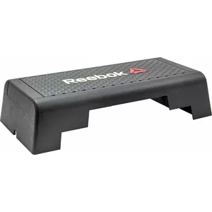Fitnesa steps REEBOK RAP-10150BK regulējama augstums neslīdoša virsma melns