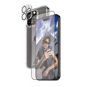 PanzerGlass 3-in-1 Pack iPhone 15 Pro Max Stikls