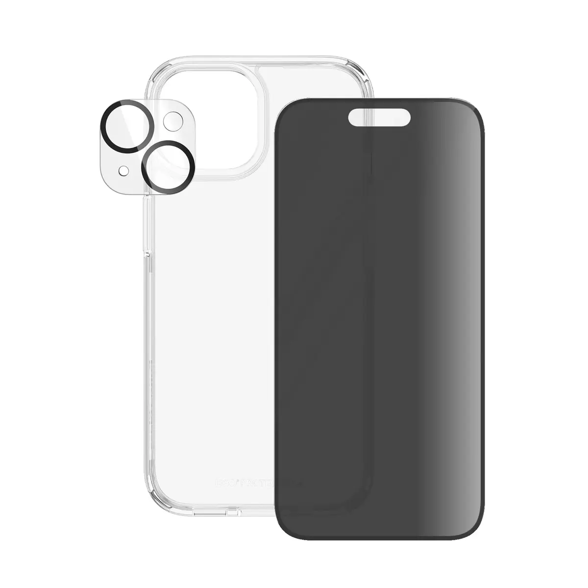 PanzerGlass ® Privacy 3-in-1 Pack iPhone 15 Photo 4