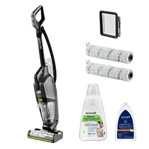 Upright dry & wet vacuum Bissell CrossWave Hydrosteam Pet Pro 1100 W, bagless, aqua filter, for carpet and hard floors, 7.5 m cord, 5.67 kg