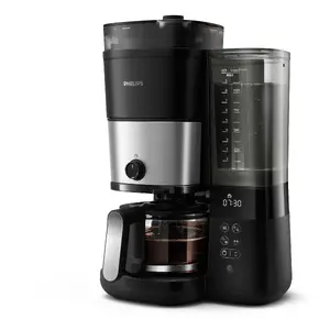 Полуавтоматическая капельная кофеварка Philips HD7900 со встроенной кофемолкой 1.25 л 1000 Вт черная