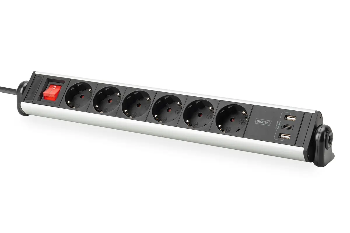 Digitus DA-70624 biroja strāvas padeves bloks