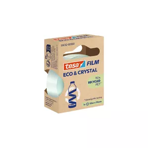 TESA Eco & Crystal 10 m Polyethylene terephthalate PET 19 mm